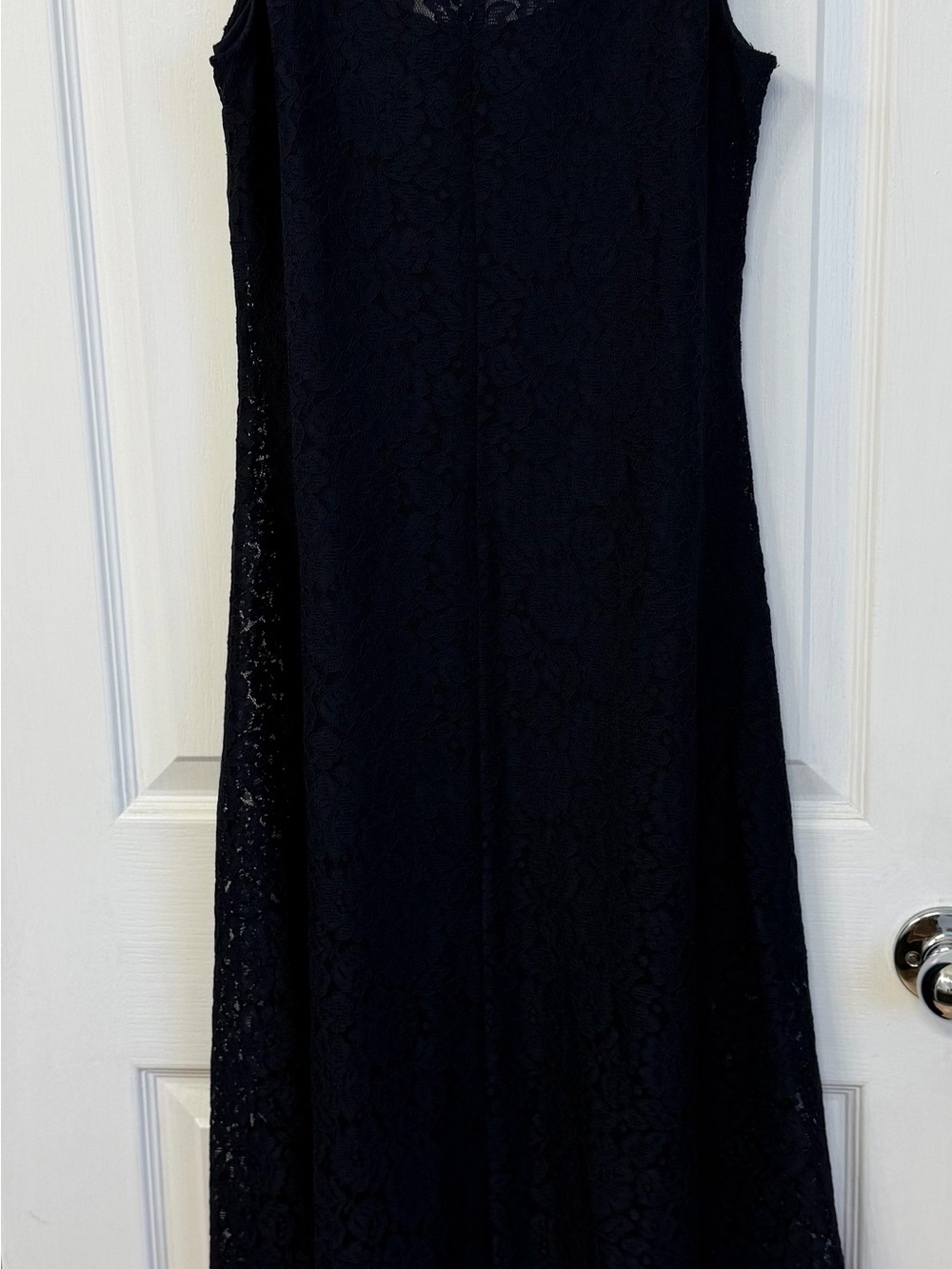 Old Navy The Occasion Navy Lace Maxi Dress